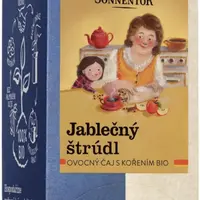 Jablečný štrúdl (čaj bio, ovocná směs s kořením, porcovaný, 45 g)