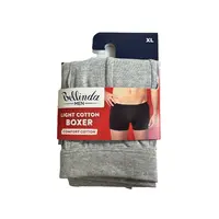 Bellinda Pánské bavlněné boxerky Light cotton vel. XL 1 ks šedé