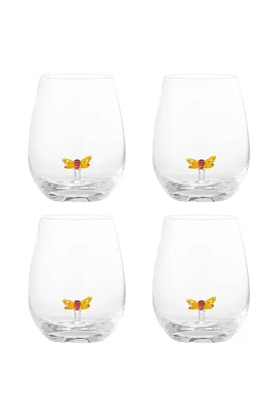 Sada skleniček Bloomingville Misa 560 ml 4-pack průhledná barva