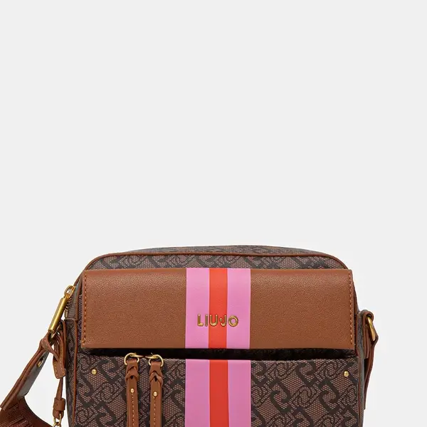 Kabelka Liu Jo hnědá barva, AXX034 E0538