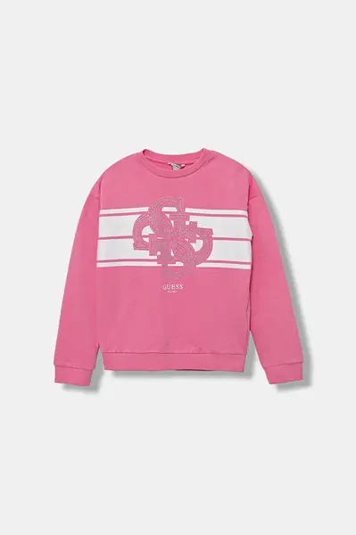 Dětská bavlněná mikina Guess