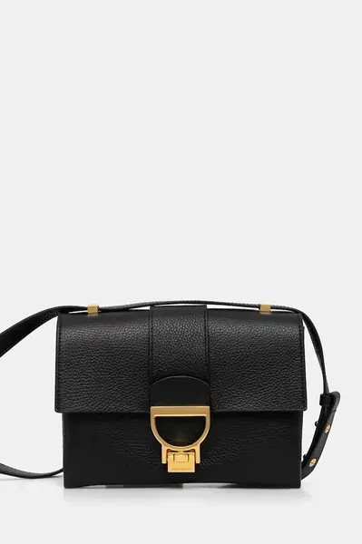 Kožená kabelka Coccinelle