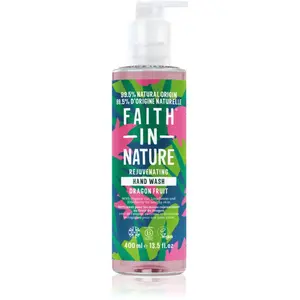 Faith In Nature Dragon Fruit přírodní tekuté mýdlo na ruce s revitalizačním účinkem 400 ml