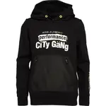 Lewro KEILS chlapecká mikina přes hlavu, černá, velikost 128-134