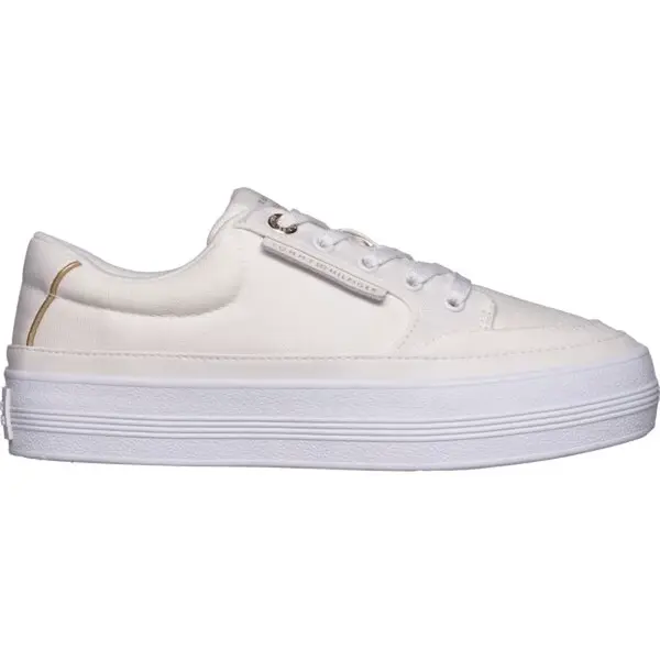 Tommy Hilfiger ESSENTIAL VULC SNEAKER Dámské tenisky, bílá, velikost