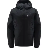 HAGLÖFS MIMIC SILVER HOOD M Pánská bunda, černá, velikost