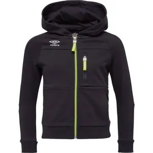 Umbro FLETCHER Chlapecká mikina, černá, velikost 140-146