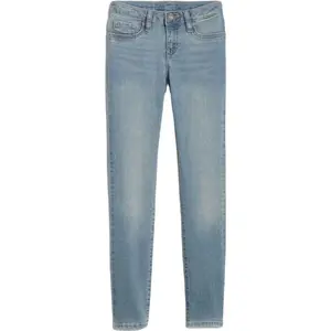 GAP V-SUPSKNY LIGHT WASH Dívčí džíny, světle modrá, velikost 8Y