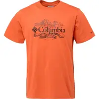 Columbia KETTLE RIVER GRAPHIC TEE Pánské triko, oranžová, velikost