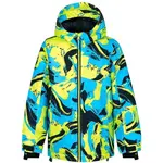 LOAP CUNES Dětská lyžařská bunda, černá, velikost 122-128