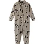 REIMA TARHAAN Dětský fleecový overal, béžová, velikost