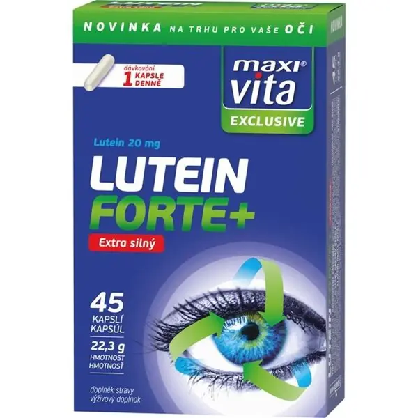 VITAR MAXI VITA EXCLUSIVE LUTEIN FORTE+ 45 CAPS Doplněk stravy, , velikost