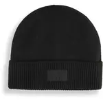 Puma ESSENTIALS ELEVATED RUBBER PATCH LOW Zimní čepice, černá, velikost