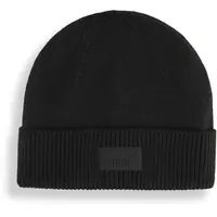 Puma ESSENTIALS ELEVATED RUBBER PATCH LOW Zimní čepice, černá, velikost