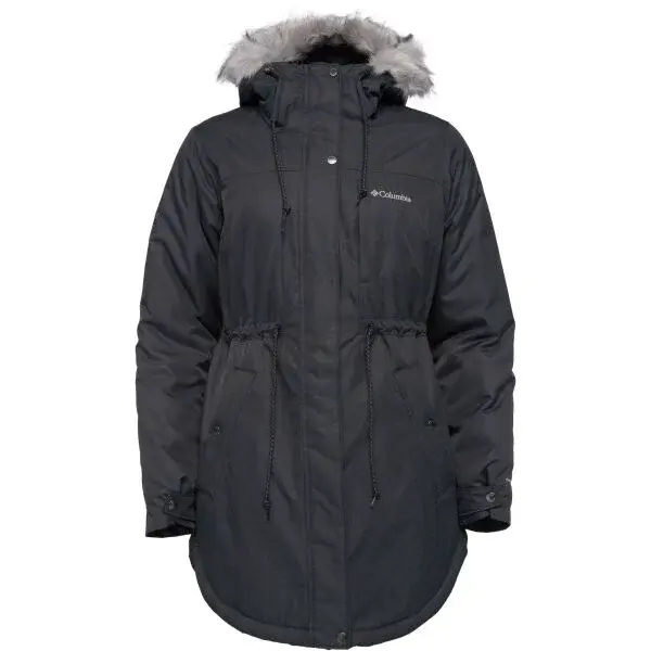 Columbia SUTTLE MOUNTAIN MID Dámská parka, černá, velikost