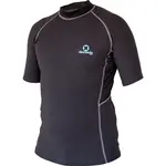 EG ORCA S/S Neoprenové triko s krátkým rukávem, černá, velikost