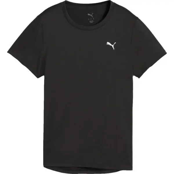 Puma W TAD ESSENTIAL CREW TEE Dámské sportovní triko, černá, velikost