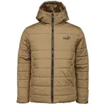 Puma ESSENTIALS HOODED PADDED Pánská zimní bunda, hnědá, velikost