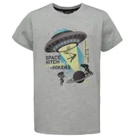 Lewro ASHBY Chlapecké triko, šedá, velikost 164-170