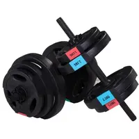 HMS SG40 42 KG Jednoruční, nakládací činky, černá, velikost 42 KG