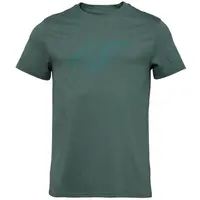 4F TSHIRT Pánské tričko, tmavě zelená, velikost