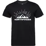 Northfinder BLAZH Pánské tričko, černá, velikost