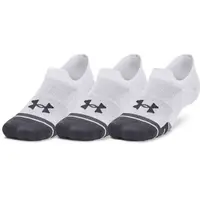 Under Armour PERFORMANCE TECH 3PK ULT Unisexové ponožky, bílá, velikost L