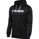 Hummel LOGO HOODIE Pánská mikina, černá, velikost XXL
