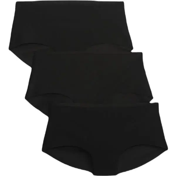 GAP NO SHOW HIPSTER 3PK Dámské kalhotky, černá, velikost