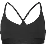 Nike DRI-FIT INDY Dívčí sportovní podprsenka, černá, velikost