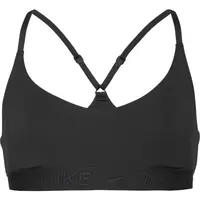 Nike DRI-FIT INDY Dívčí sportovní podprsenka, černá, velikost