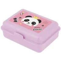 BAAGL PANDA Box na svačinu, fialová, velikost