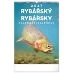 Pgcz nástenný rybársky kalendár cz+sk 2027 33x46 cm