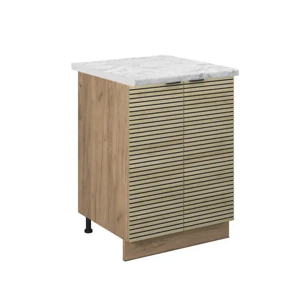 Vicco SPODNÍ SKŘÍŇKA KUCHYŇSKÉ LINKY Fame-Line Dubový panel 60 cm , PD Mramor