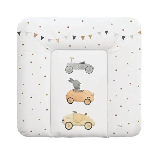 CEBA BABY Podložka přebalovací měkká střední (75x72) Basic Bunny Driver