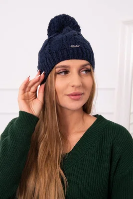Kesi Fleecová čepice Stefania K278 navy blue