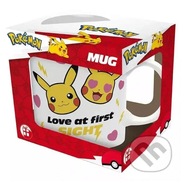 Pokémon keramický hrnček 320 ml - Love at First Sight