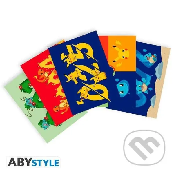 Pokémon set pohľadníc