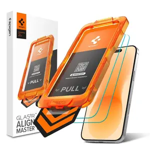 Spigen Glas.tR AlignMaster S Tvrzené sklo, 2 kusy, iPhone 17 Pro / 18 Pro