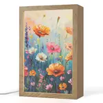 OnlyWow STOLNÍ LAMPA Květiny - Příroda - Akvarel - Umění 20x30 cm