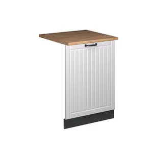 Vicco ČELNÍ PANEL MYČKY Fame-Line Bílý venkovský dům 60 cm , PD Dub