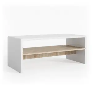 Vicco KONFERENČNÍ STŮL Bílá/Sonoma 99.6 x 39.8 cm