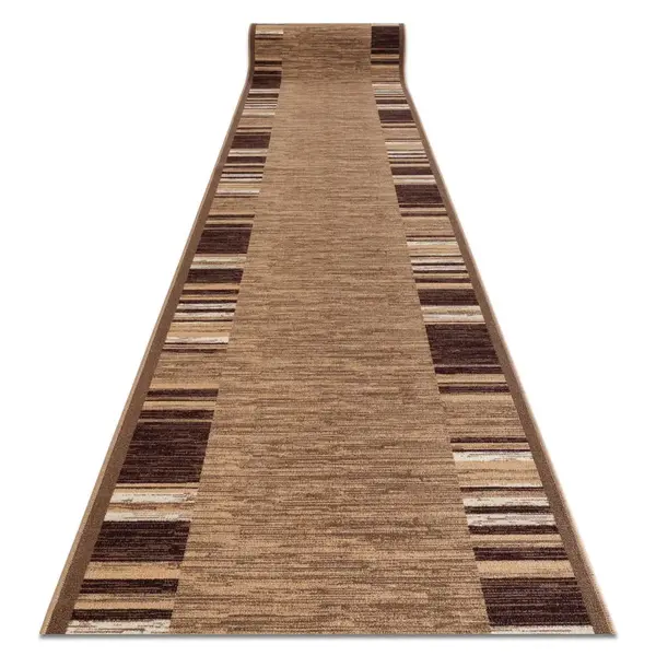 rugsX POGUMOVANÝ běhoun ADAGIO béžový 80/210 cm