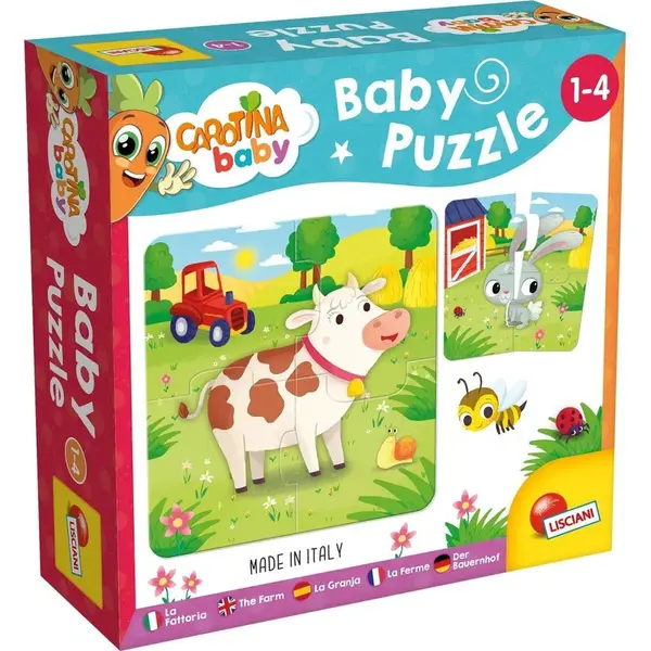 Liscianigiochi Carotina baby puzzle Farma