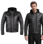Kožená moto bunda W-TEC Murayo černá M