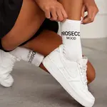 Milena Dámské Ponožky PROSECCO MOOD Bílé
