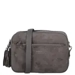 Semišová dámská crossbody kabelka Daniela, šedá