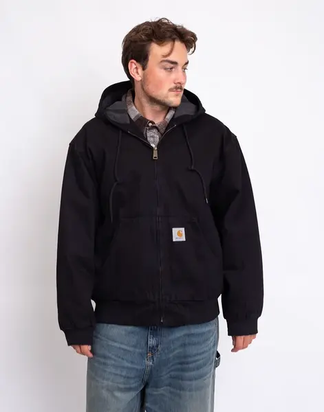 Carhartt WIP OG Active Jacket Black rinsed XL