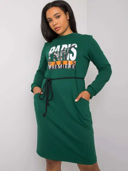 Dress-LK-SK-508299.30-dark green