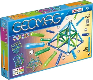 Geomag Color 91 dílků (poškozené)